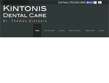 Tablet Screenshot of drkintonis.com